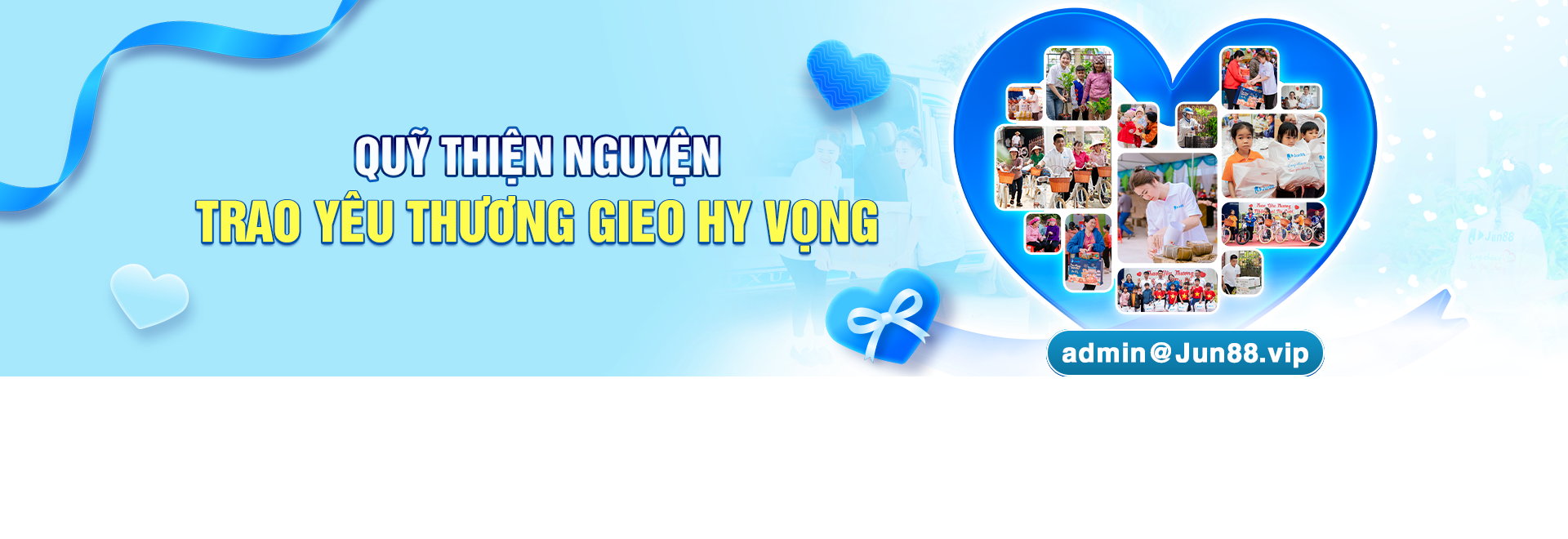 Hành trình thiện nguyện cùng Jun888k5 vip